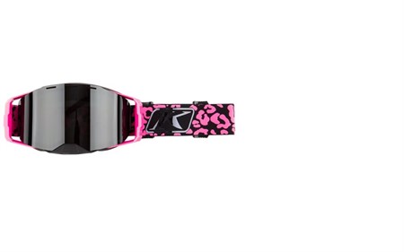 Klim Edge Google Focus Knockout Pink Black Chrome Smoke Polarized