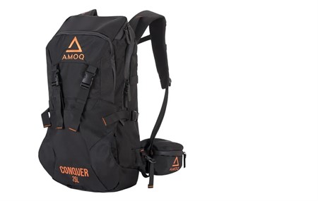 AMOQ Conquer 25L Ryggsäck Svart/Orange